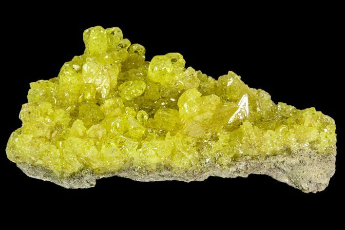 Sulfur Crystals on Matrix - Bolivia #104779